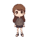 anya mellfisa, vtuber, hololive id, brown hair