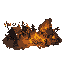 set fire to soldiers’ camp, chaos ensues. return to find village burned. lira collapses, whispering, "this is my fault." weight of your actions grows—you’ve made things worse.