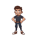 basic strong bold man