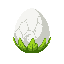 white-lime dragon egg