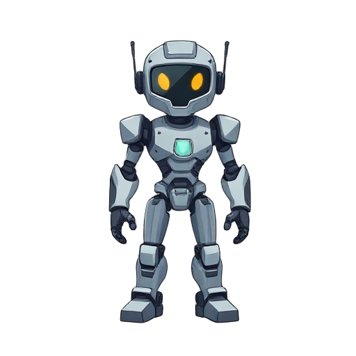 pixel robot