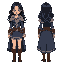 a gotic girl