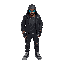 cyberpunk street gangster 