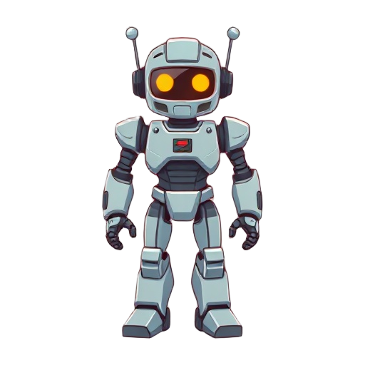 retro robot 