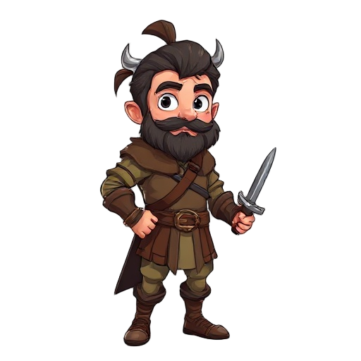 crie um personagem na epoca feudal, o personagem tem 45 anos 