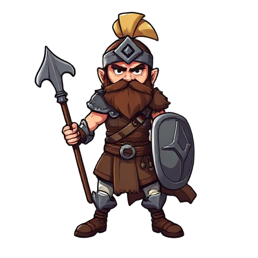 a warrior man