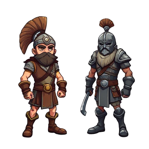 a warrior man