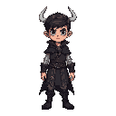 young necromancer human boy