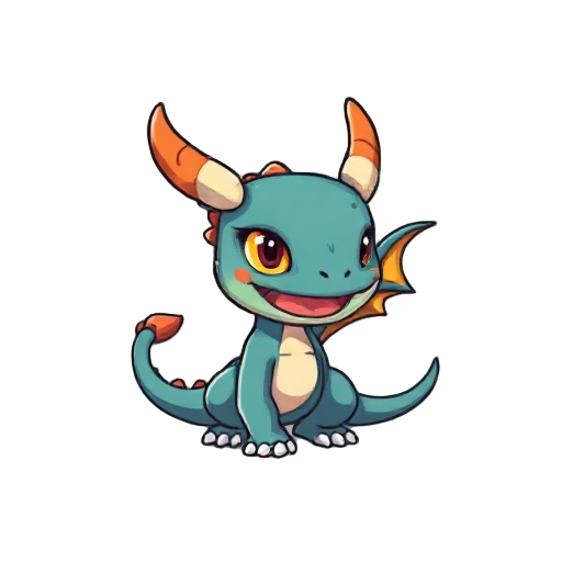 dragão pixel arte