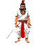 shivaji mahraj in white angrakha, red sash, a sword, and a red jire-top. heroic, noble, bold posture.