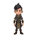 a characther for fantasy topdown game