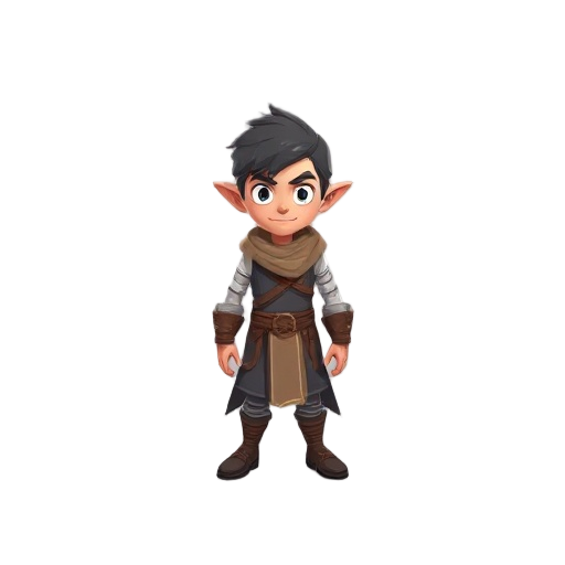 a characther for fantasy topdown game