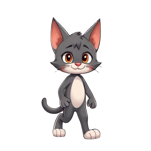 a catboy walking