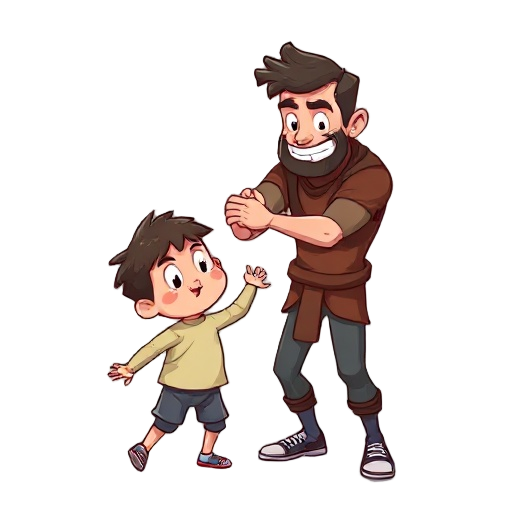 a guy raping a child