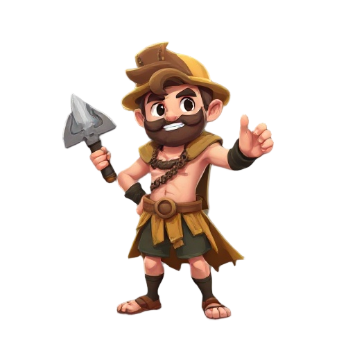 dungeon hero character rotate have in beach suit