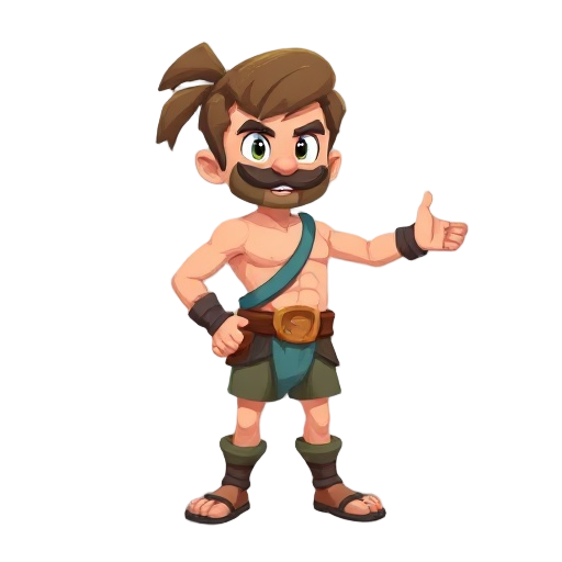 dungeon hero character rotate have in swim suit