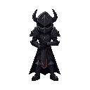 death knight, black armor,