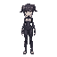 anime girl latex suit