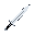 a dagger made from a white fang