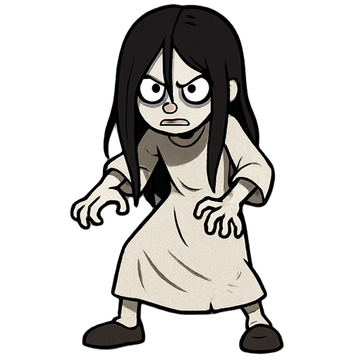 samara morgan as if you were in a mugen game, with a neurotic position facing the enemy. 