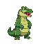 a mighty crocodile 