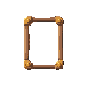 simplify the card border and make the card more rectangular