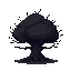 dark spooky bush