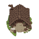 medieval hut