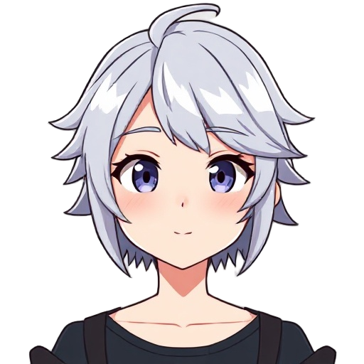 draw a 2d character of izayoi sakuya to be used in a unity shooting game.