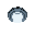 sci-fi ceiling light, bright light cone facing down
