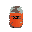 toxic chemical in a glass barrel