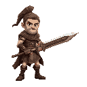 warrior from the dune universe holding sword
