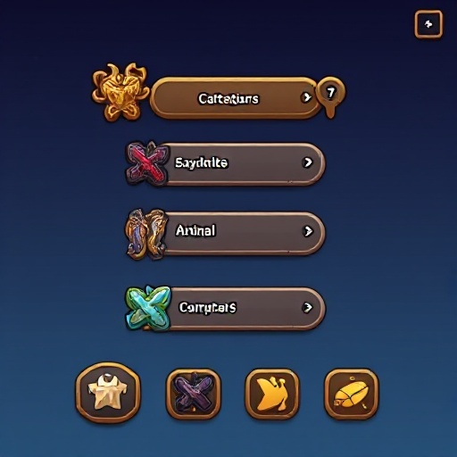  ui sprites menu button theme anime 