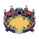medieval battle arena