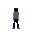 a guy facing down – idle