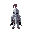 make a  sprite of a knight facing forward knight  
