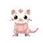 axolotl pink an white