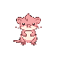 axolotl pink an white