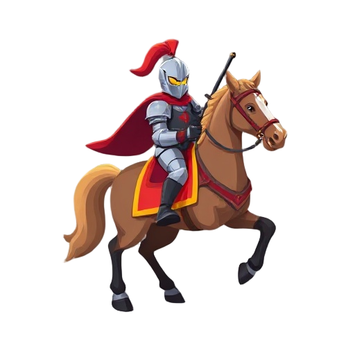 knight on horse