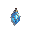 a magic crystal pendant