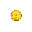 icon of a gold coin, shiny.