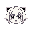a cute anime character's head