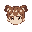 a cute anime character's head