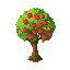 tree with apples