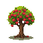 tree with apples