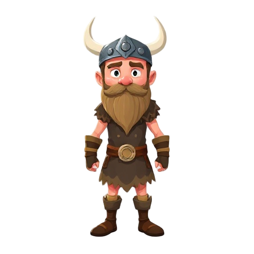 viking, frontal, full body 