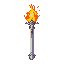 épée en feu