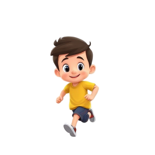 boy running 