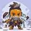 make a fun picture of characters from overwatch