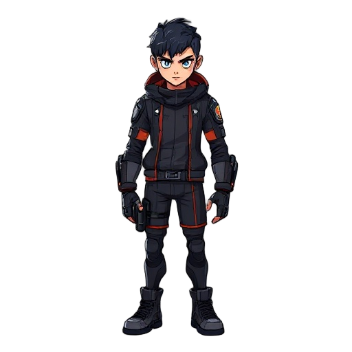 cyberpunk character